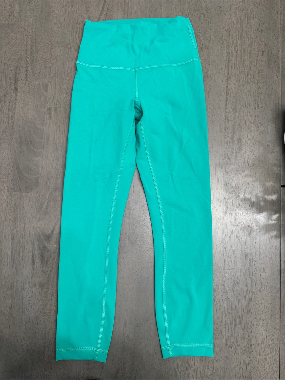 Lululemon Wunder Train Maldives Green Leggings